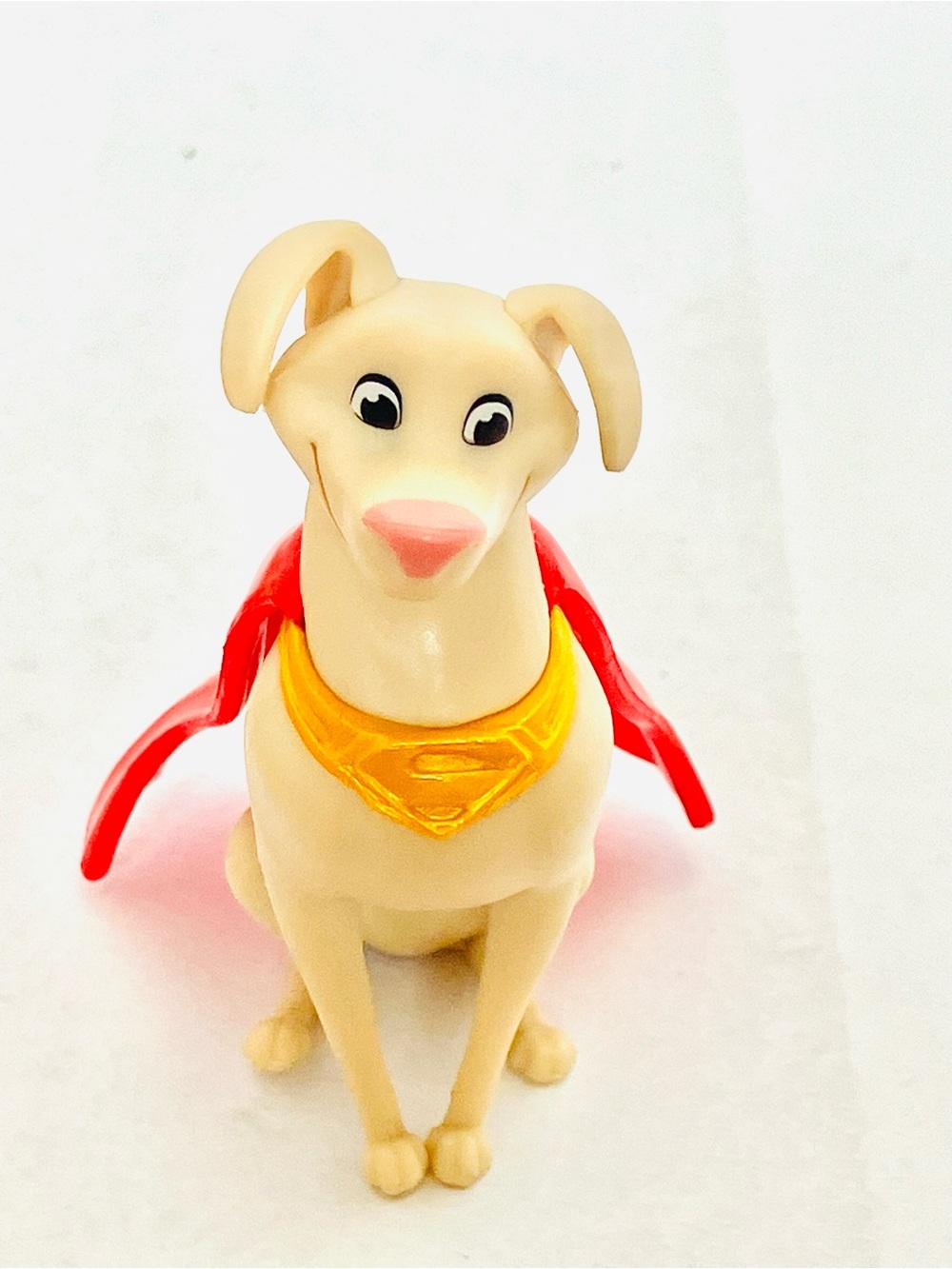 Fisher Price DC Super League Krypto Superman Pet Dog Figure 3in Sitting
